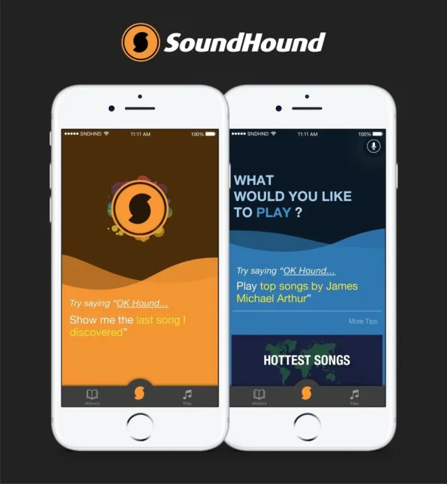 Nova versão do app SoundHound mostra letras da música em tempo real