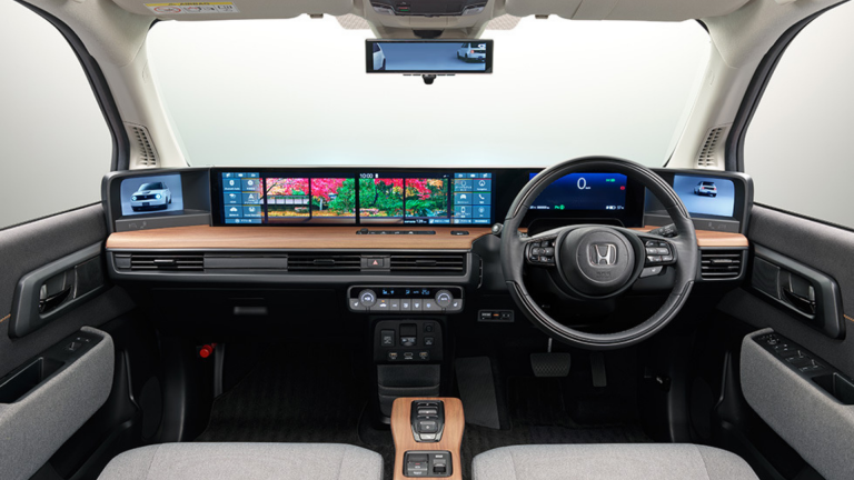 Inside the new Honda e