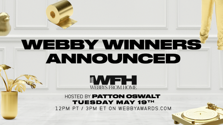 Webby Award Winner Announcement