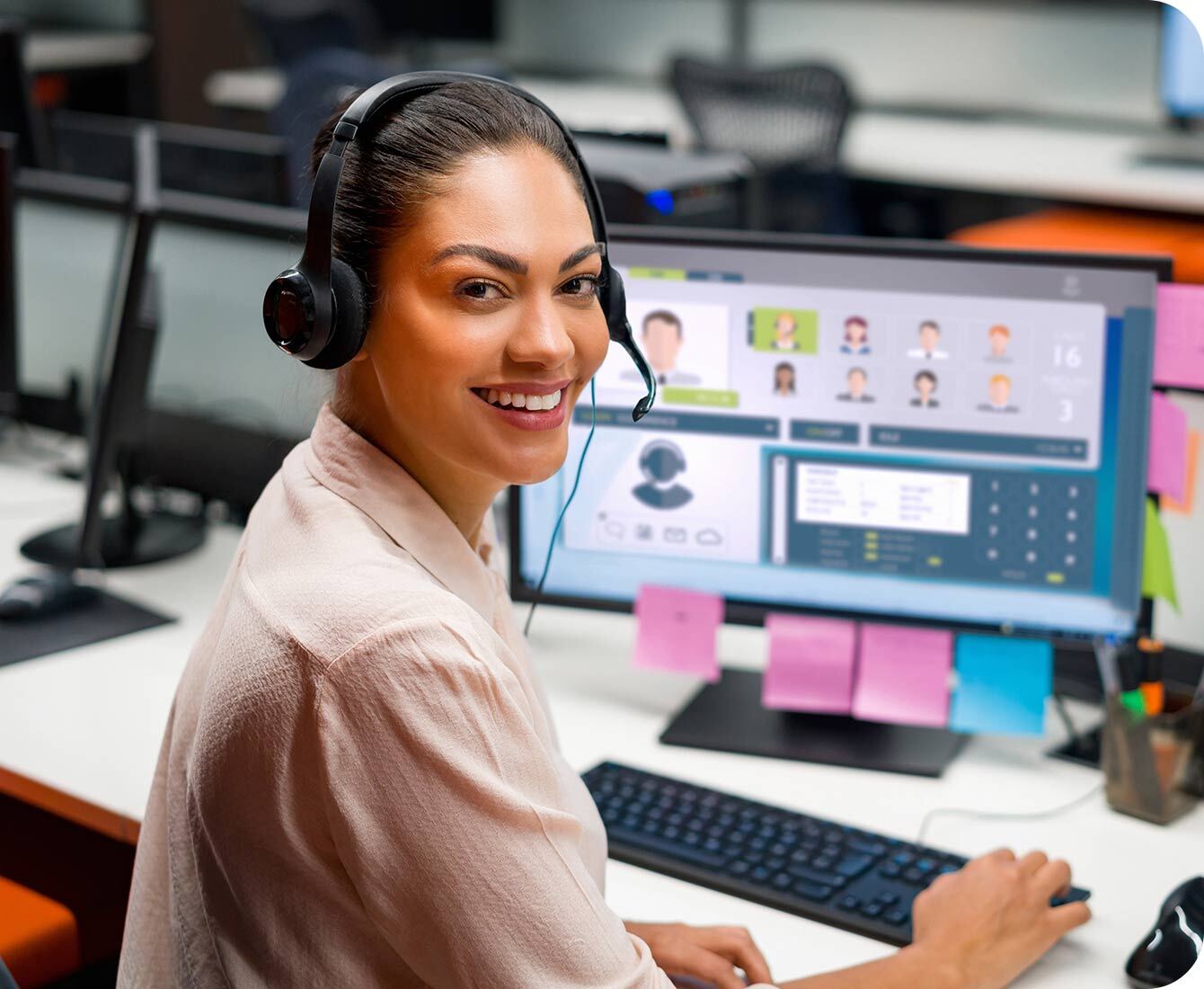 Agent-assist in a call center