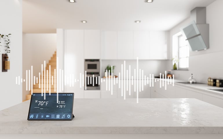 voice-enabled smart devices in the home