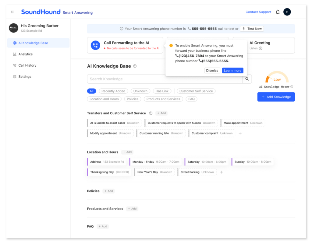 Smart Answering eGuide, Part 1: Getting Started - SoundHound