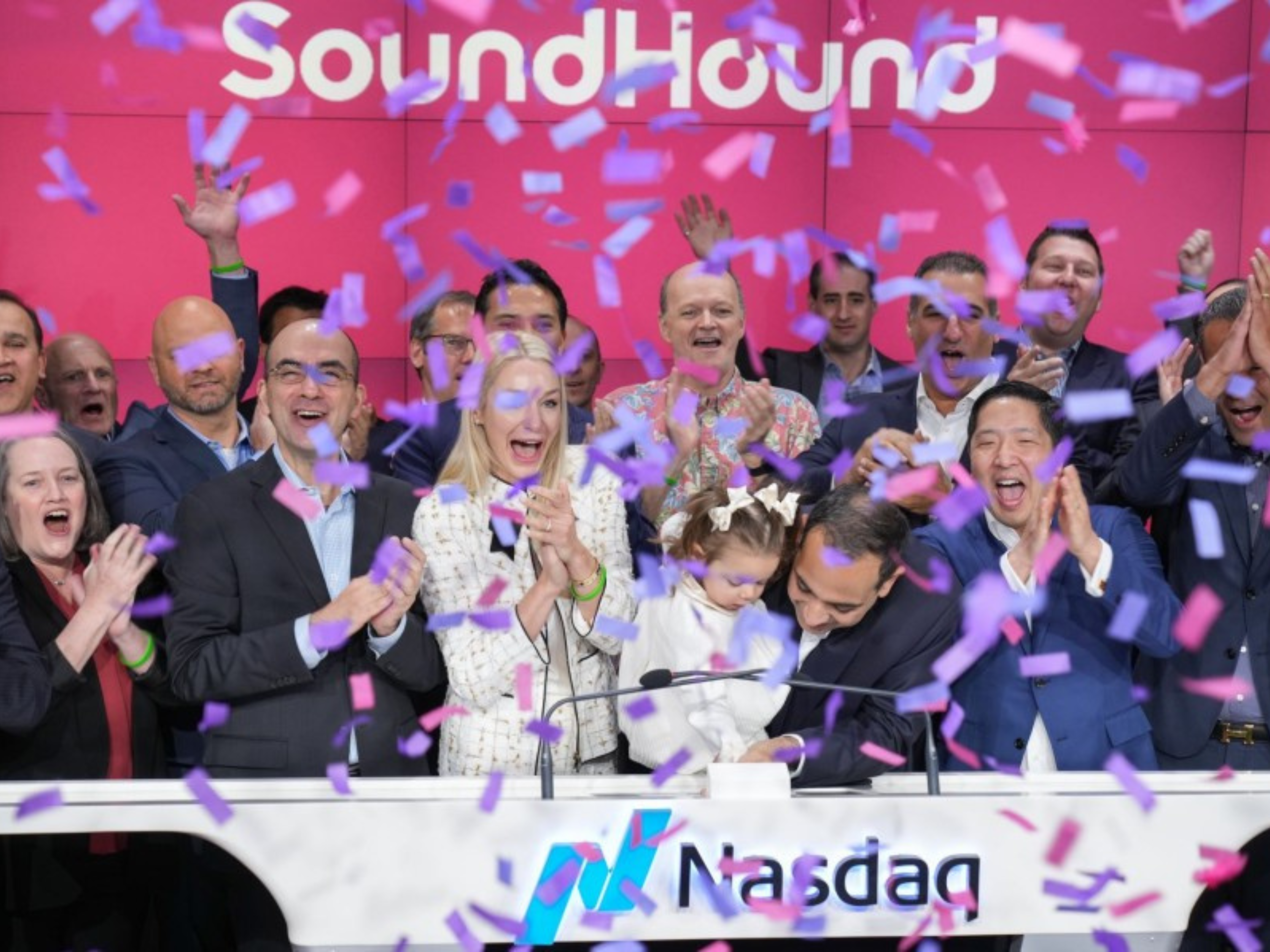 An all-hands meeting at SoundHound